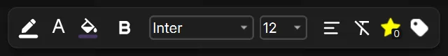 Text selection menu