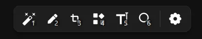 Toolbar overview